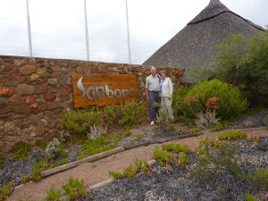 Carsons at entrance to Sanbona