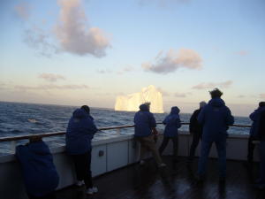 Photographers on bow