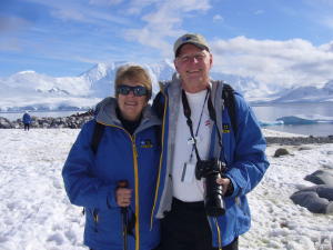 Carsons enjoy the sunny day