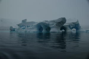 Iceberg with Arches