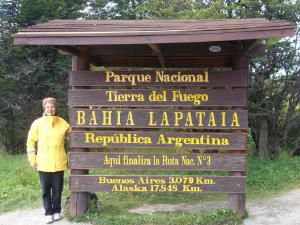 Barb in Tierra del Fuego