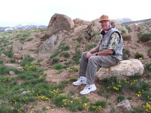 Fred on Independence Pass