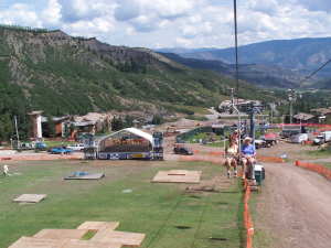Bandstand from Chairlift