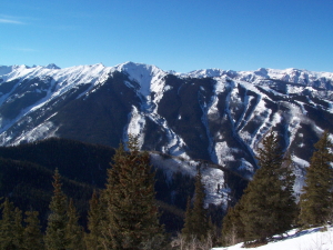 View of Highlands from Aspen Mtn.