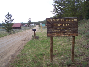 Entrance to Tin Cup