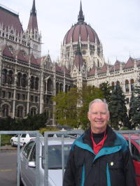 Fred Outside Parliament