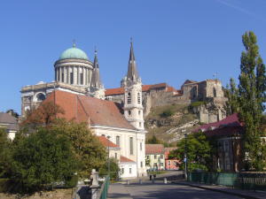 Esztergom with view of Fort