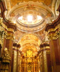 Church inside Melk Abbey