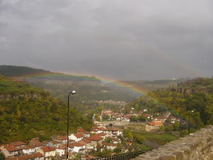 Rainbow over Veliko Tarnovo