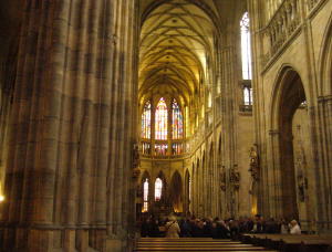 Interior St. Vitas Cathedral