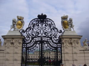 Gates to Belvedere
