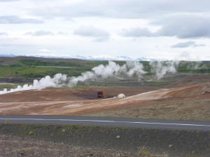 Geothermal area