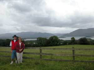 Fred and Barb at Killarny Lakes Overlook