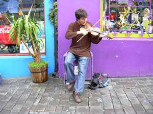 Galway Street Performer