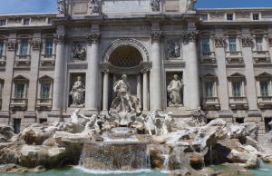 Trevi fountain