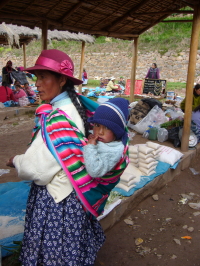 Peruvian Woman and Baby