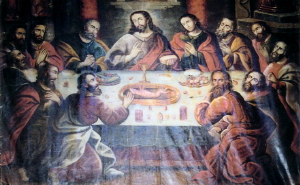  Last Supper Inca Painting
