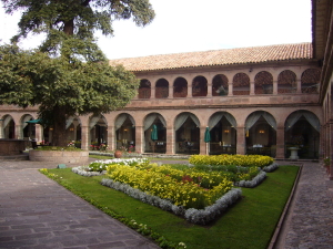 Courtyard of Monasterio Hotel