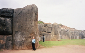 Huge rock at Sacsayhuaman