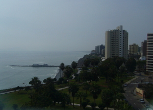 View from Miraflores Hotel