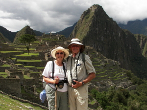 Carsons on Machu Picchu