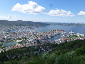 View of Bergen
